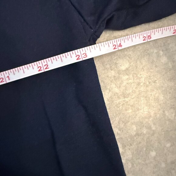 Adidas Navy Blue Logo Graphic T-Shirt - Size 2XL - Picture 8 of 8